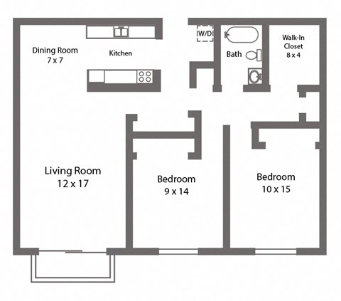 The Fountains in the Park Cascade floor plan